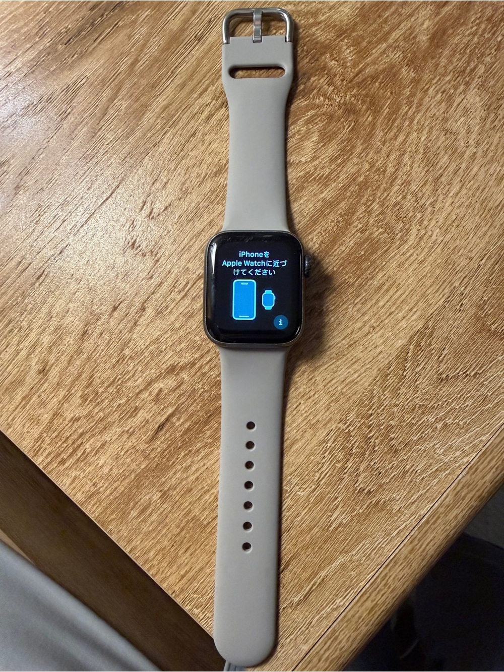 Apple Watch with Stone Gray Sport Band - Apple